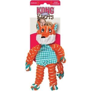 Kong Floppy Knots Fox Dog Toy - M/L - New with Tags